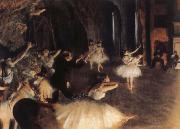 Germain Hilaire Edgard Degas The Rehearsal of the Ballet on Stage Spain oil painting artist